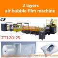 2 layer plastic extruder air bubble film machine